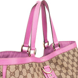 Gucci Monogram GG Canvas Abbey D-Ring Tote Shoulder Bag