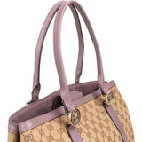 Gucci Monogram GG Canvas Interlocking GG Tote Shoulder Bag