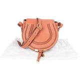 Chloé Grained Leather Marcie Saddle Crossbody Bag