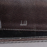 Dunhill Black Leather Briefcase Handbag