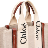 Chloé Canvas Small Woody Tote Handbag