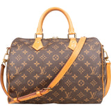 Louis Vuitton Monogram Canvas Speedy 30 Bandoulière Handbag