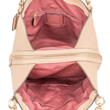 Coach Pebbled Leather Edie Shoulder Bag