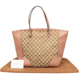 Gucci Monogram GG Bree Shopper Shoulder Bag