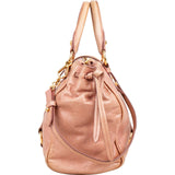Miu Miu Vitello Lux Bow Handbag