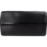 Louis Vuitton Noir Epi Leather Speedy 30 Handbag