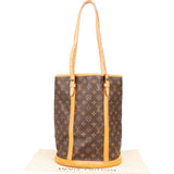 Louis Vuitton Monogram Canvas Bucket GM Shoulder Bag