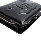 Chanel Patent Leather Timeless CC Flap Handbag