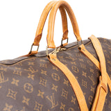 Louis Vuitton Monogram Canvas Keepall 60 Bandoulière Travel Bag