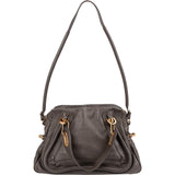 Chloé Pebbled Leather Paraty Handbag