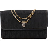 [🔄️B20 / F55] Christian Dior Oblique Canvas Padlock Chain Clutch - vintageandkickz