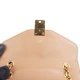 Celine Calfskin Classic Box Medium C Lock Crossbody Bag