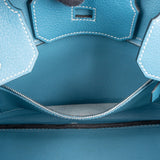 Hermès Blue Jean Birkin 30 Handbag