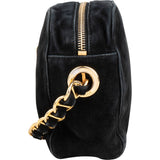 Prada Suede Small Camera Shoulder Bag