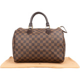 Louis Vuitton Monogram Damier Ebene Speedy 30 Handbag