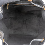 Louis Vuitton Noir Epi Leather Sac Noé Petit Shoulder Bag