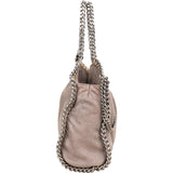 Stella McCartney Shaggy Falabella Fold Over Tote Crossbody Handbag