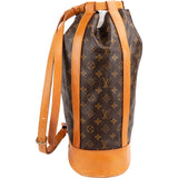 Louis Vuitton Monogram Canvas Randonnee GM Backpack Shoulder Bag