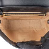 Chloé Black Leather C Shoulder Crossbody Bag