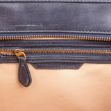 Céline Tricolor Leather Luggage Handbag