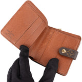 Louis Vuitton Monogram Canvas Compact Zip Wallet