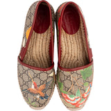 Gucci Monogram GG Supreme Floral Tian Espadrilles (37)