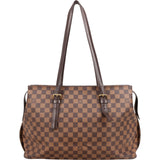Louis Vuitton Monogram Damier Ebene Chelsea Shoulder Bag
