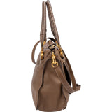 Chloé Grained Leather Marcie Shoulder Bag