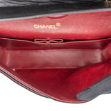Chanel Quilted Lambskin Medium 24K Gold Double Flap Shoulder Bag