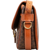 Celine Macadam Canvas Flap Crossbody Bag