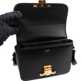 Celine Shiny Calfskin Teen Triomphe Crossbody Bag