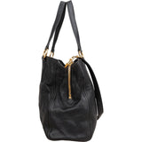 Miu Miu Vitello Daino Leather Two-Way Shopping Tote Shoulder Bag