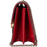 Gucci Grained Leather Interlocking GG Small Crossbody Bag