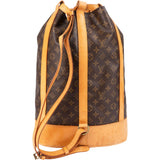 Louis Vuitton Monogram Canvas Randonnee GM Backpack Shoulder Bag