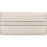 Miu Miu White Madras Leather Bow Handbag