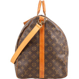 Louis Vuitton Monogram Canvas Keepall 60 Bandoulière Travel Bag