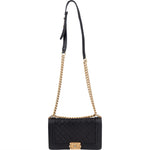 [🔄️B11 / F26] Chanel Quilted Lambskin Medium Boy Crossbody Bag - vintageandkickz