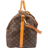 Louis Vuitton Monogram Canvas Keepall 55 Bandoulière Travel Bag