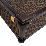 Fendi Monogram Zucca Canvas Vintage Suitcase Koffer