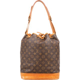 Louis Vuitton Monogram Canvas Sac Noé Grande Shoulder Bag