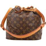 Louis Vuitton Monogram Canvas Sac Noé Petit Shoulder Bag