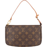 Louis Vuitton Monogram Canvas Pochette Accessoires Handbag