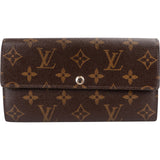 Louis Vuitton Monogram Canvas Sarah Wallet
