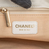 Chanel Canvas and Leather CC Olsen Shoulder Bag