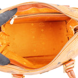 MCM Monogram Visetos Boston Handbag
