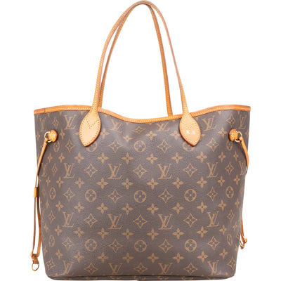 Louis Vuitton Monogram Canvas Neverfull MM Shoulder Bag