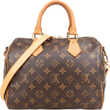 Louis Vuitton Monogram Canvas Speedy 25 Bandouliere Handbag