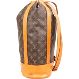 Louis Vuitton Monogram Canvas Randonnee GM Backpack Shoulder Bag