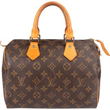 Louis Vuitton Monogram Canvas Speedy 25 Handbag