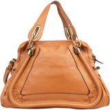 Chloé Grained Leather Paraty Handbag